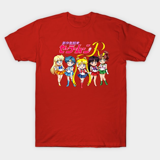 Chibi Team T-Shirt by DracheaRannak